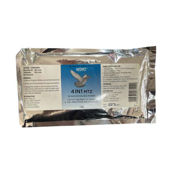 MEDPET  4 IN 1 POWDER 100 GRS