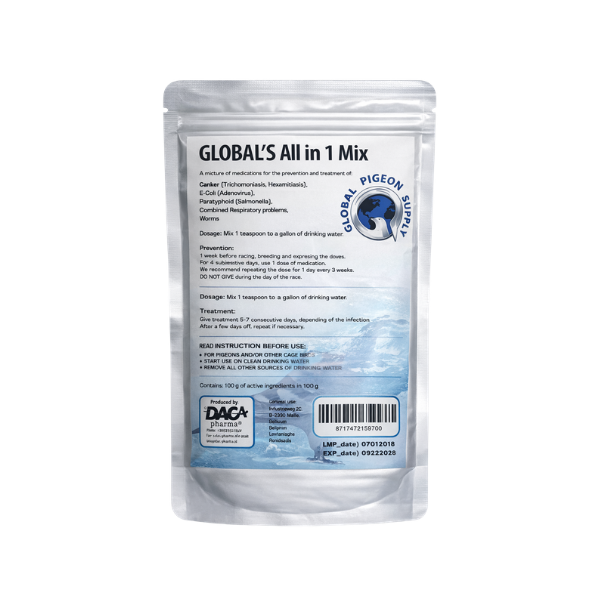 DAC GLOBAL'S ALL IN 1 MIX 100 GRS