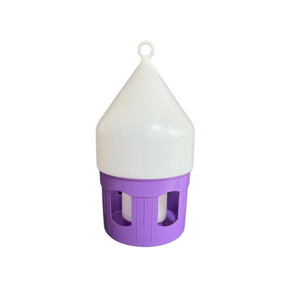 BEBEDERO DE PLÁSTICO CON ASA Y CIERRE, ANTIBACTERIAL 3.5 LTS