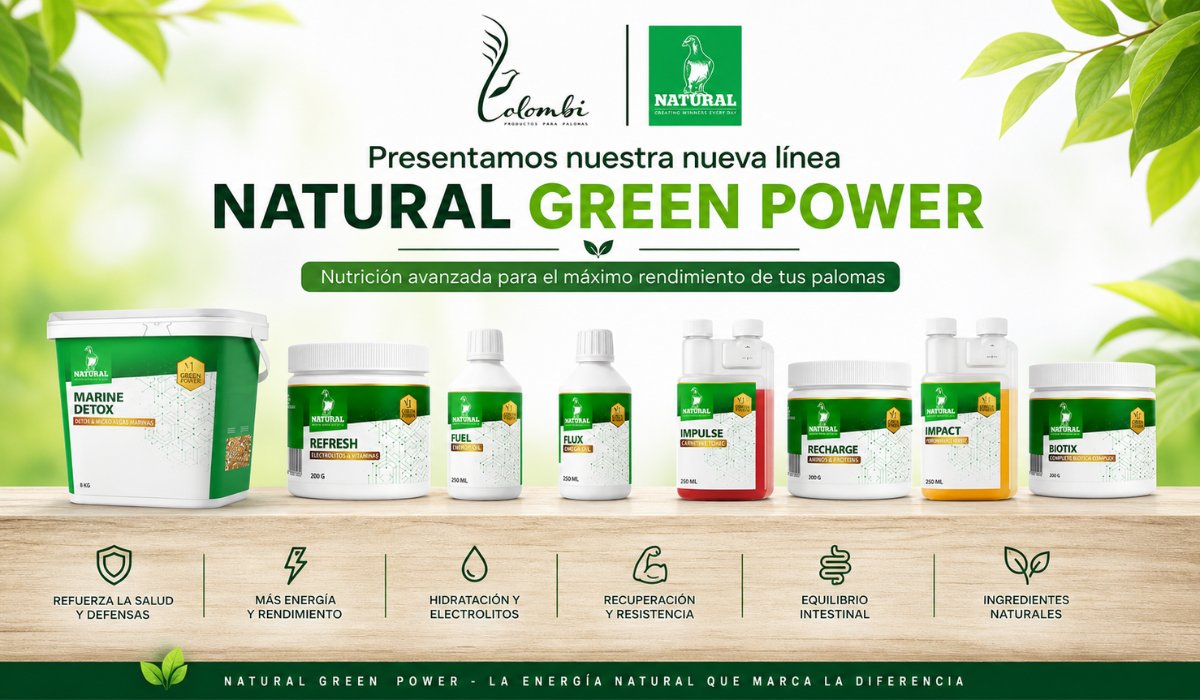 Línea Natural Green Power en Colombi