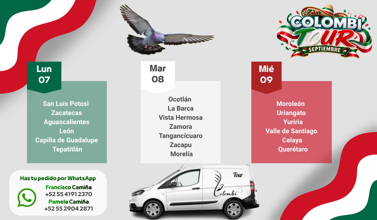 Colombi Tour SEP Banner